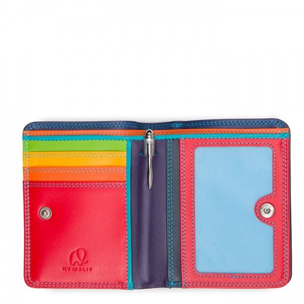 Mywalit Portafoglio Con Zip Medio Black Pace