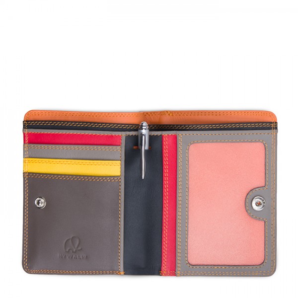 Mywalit Portafoglio Con Zip Medio Fumo