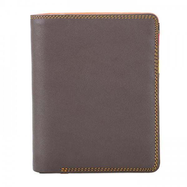 Mywalit Portafoglio con zip medio Fumo