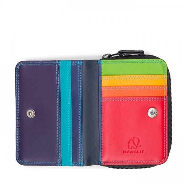 Mywalit Portafoglio Con Zip Piccolo Black Pace