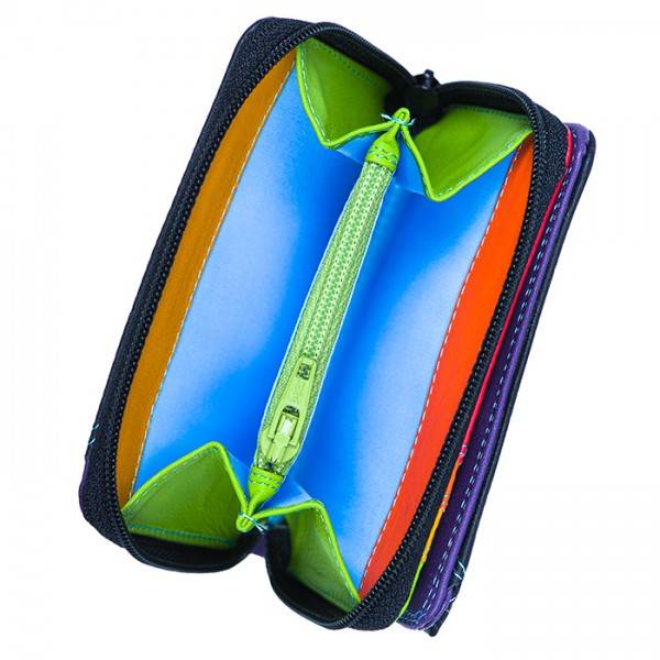 Mywalit Portafoglio Con Zip Piccolo Black Pace