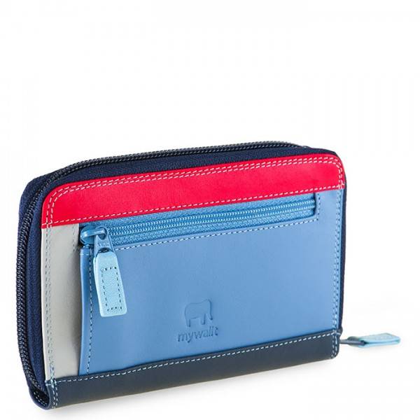 Mywalit Portafoglio Medio In Pelle Con Zip Royal