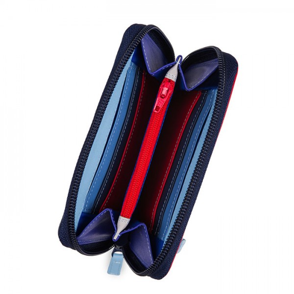 Mywalit Portafoglio Medio In Pelle Con Zip Royal