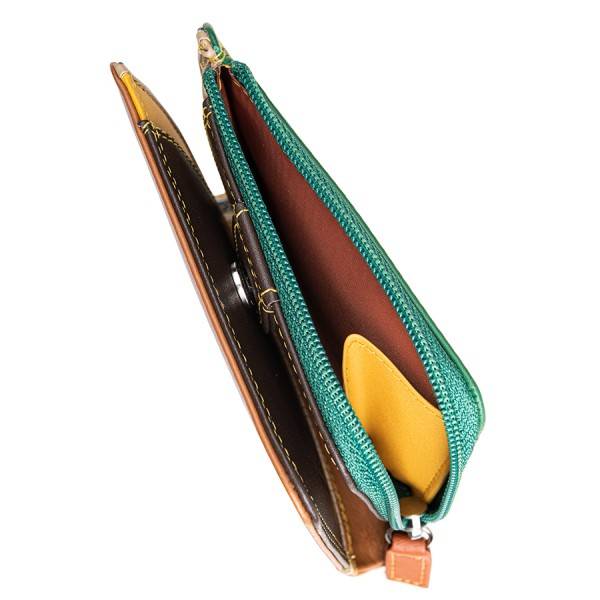 Mywalit Portafoglio Mini Doppio Scomparto Bosco