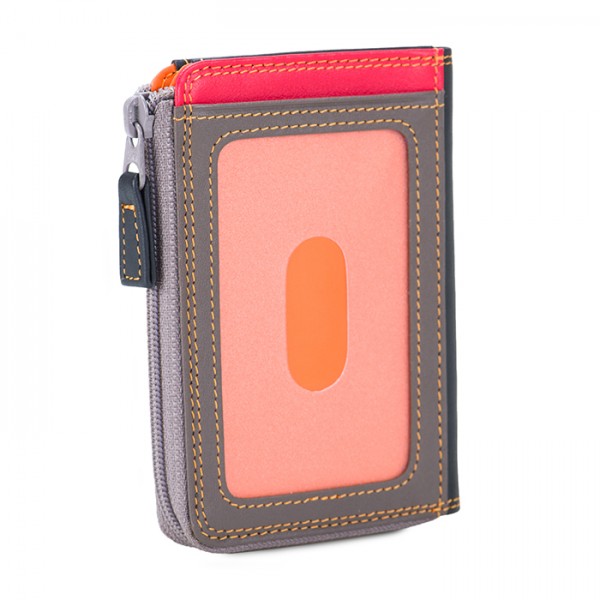 Mywalit Portafoglio Piccolo Con Zip Fumo