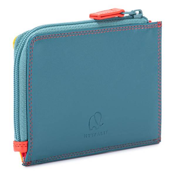 Mywalit Portamonete/Portacarte Con Zip Vesuvio
