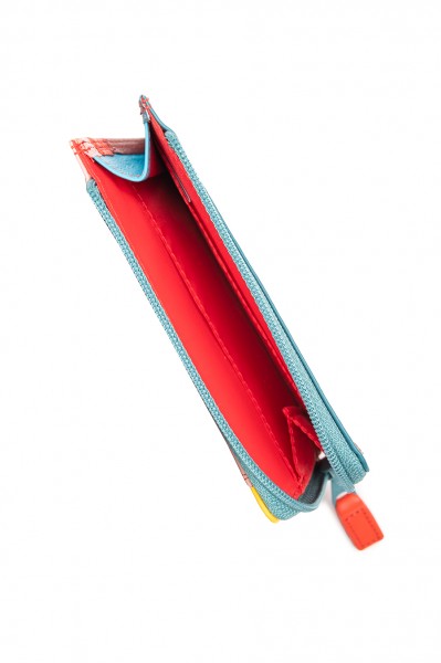 Mywalit Portamonete/Portacarte Con Zip Vesuvio