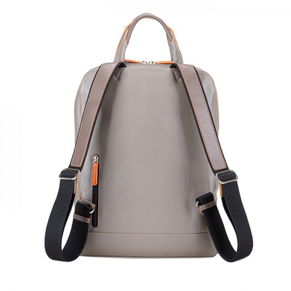 Mywalit Zaino Da Lavoro In Pelle Fumo