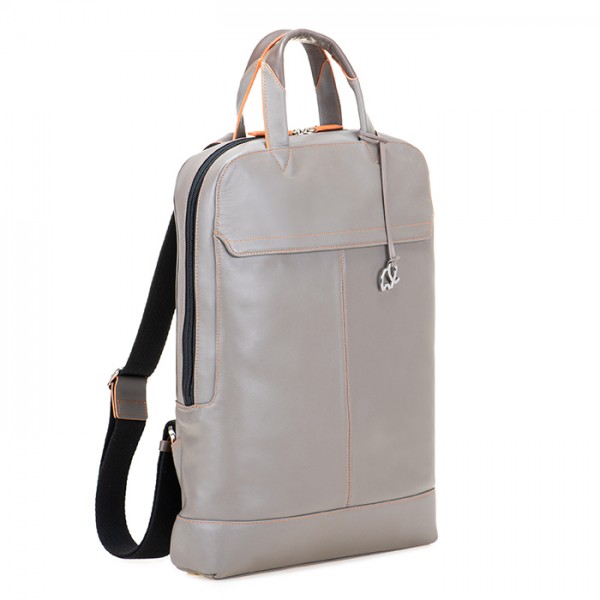 Mywalit Zaino Da Lavoro In Pelle Fumo