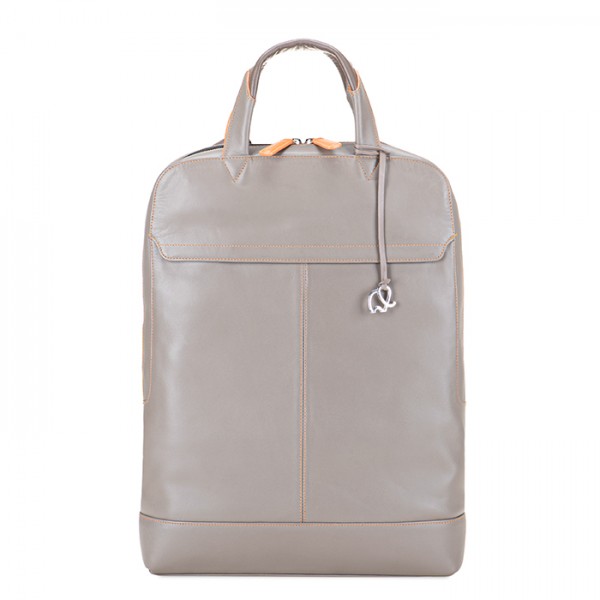 Mywalit Zaino da Lavoro in pelle Fumo
