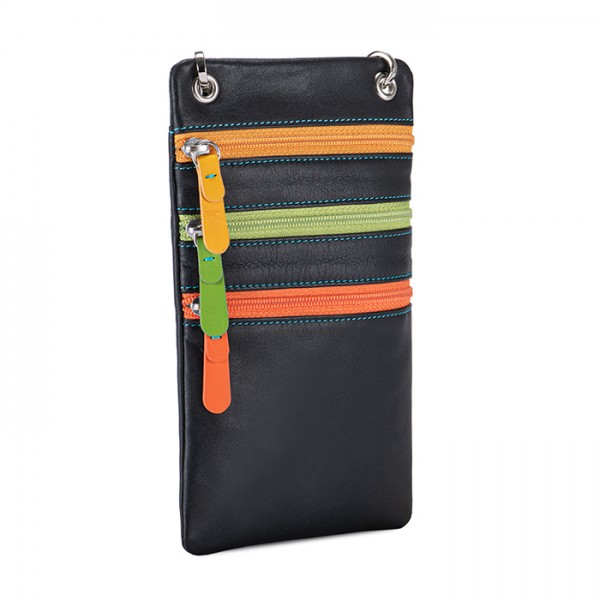 Mywalit Organiser Con Tripla Zip Da Collo Black Pace