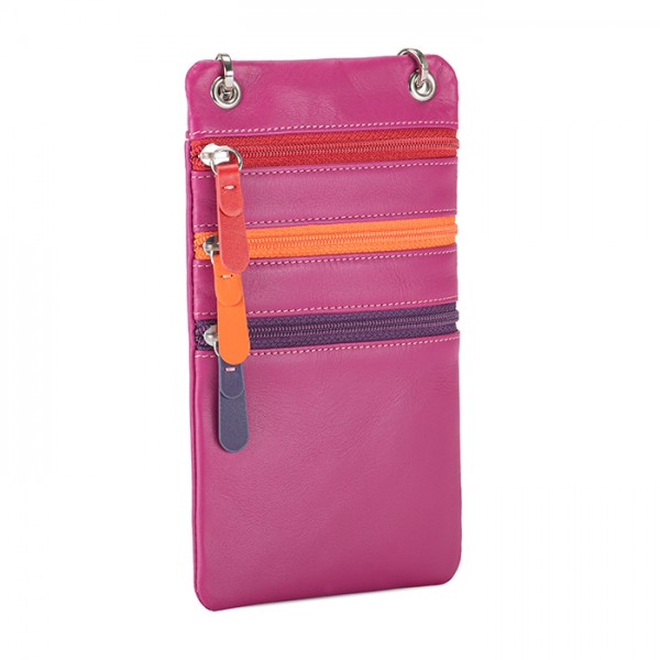 Mywalit Organiser Con Tripla Zip Da Collo Sangria Multi