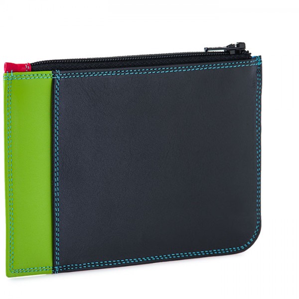 Mywalit Porta Carte Di Credito Slim Con Portamonete Black Pace