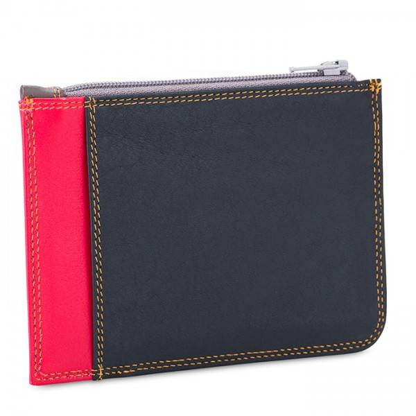 Mywalit Porta Carte Di Credito Slim Con Portamonete Fumo