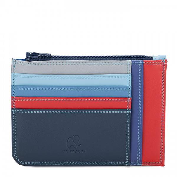 Mywalit Porta carte di credito slim con portamonete Royal