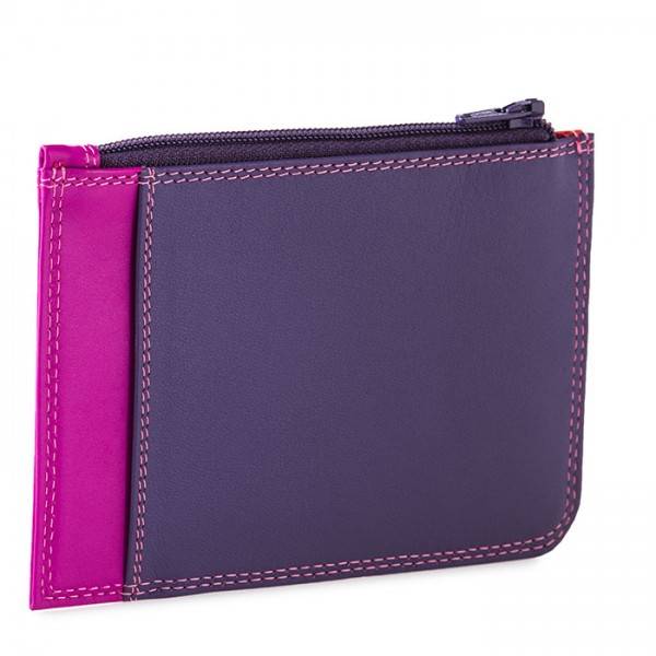 Mywalit Porta Carte Di Credito Slim Con Portamonete Sangria Multi