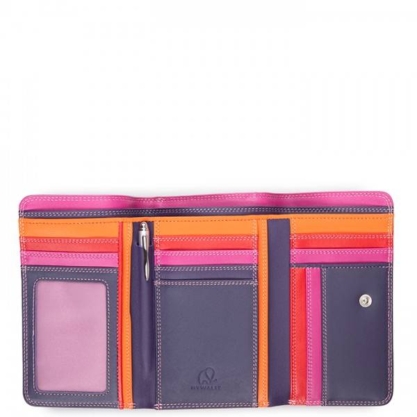 Mywalit Portafoglio A Tre Ante Grande Sangria Multi