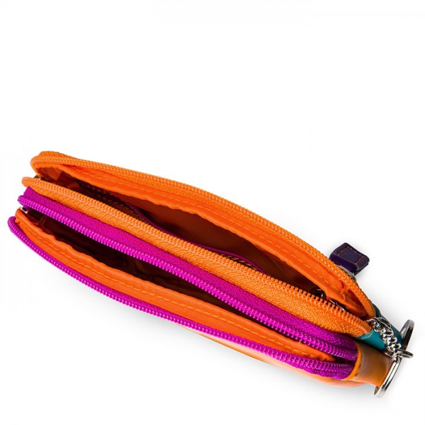 Mywalit Portafoglio/Astuccio In Pelle Con Doppia Zip Copacabana