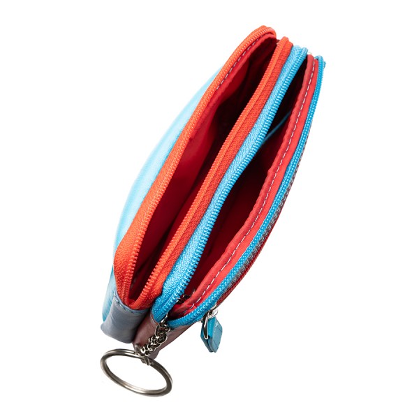 Mywalit Portafoglio/Astuccio In Pelle Con Doppia Zip Pompei