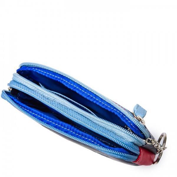 Mywalit Portafoglio/Astuccio In Pelle Con Doppia Zip Royal