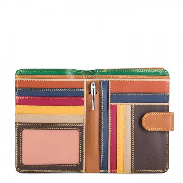 Mywalit Portafoglio Con Bottone A Pressione Grande Bosco