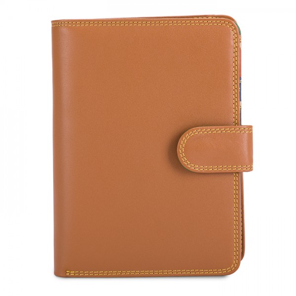 Mywalit Portafoglio con bottone a pressione grande Bosco