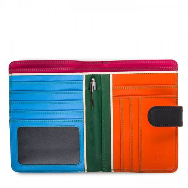 Mywalit Portafoglio Con Bottone A Pressione Grande Burano