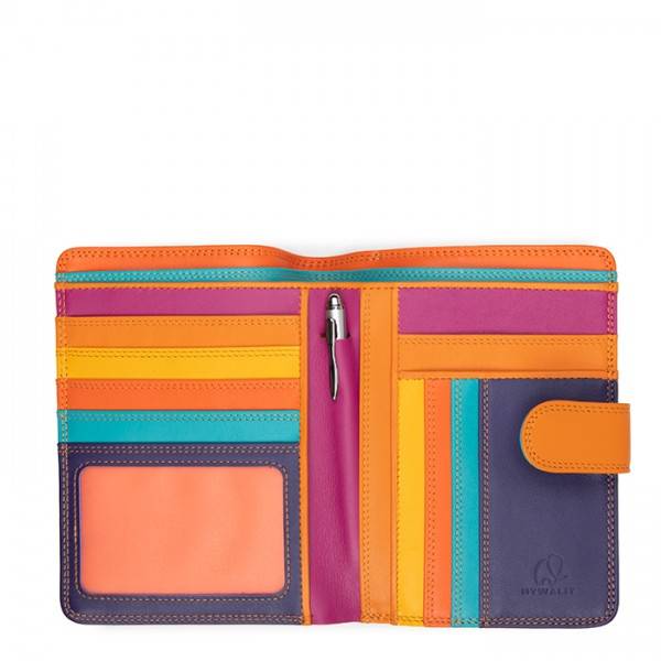 Mywalit Portafoglio Con Bottone A Pressione Grande Copacabana