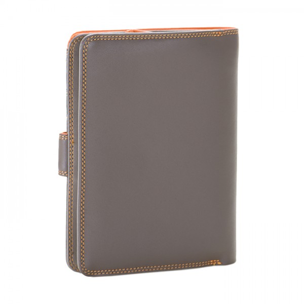 Mywalit Portafoglio Con Bottone A Pressione Grande Fumo