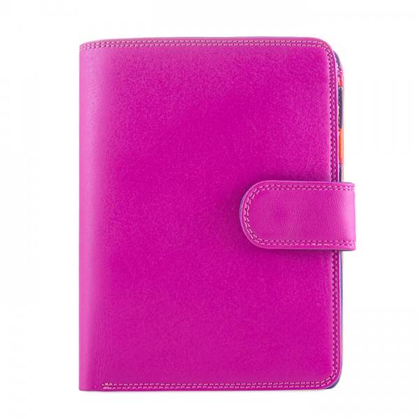 Mywalit Portafoglio con bottone a pressione grande Sangria Multi