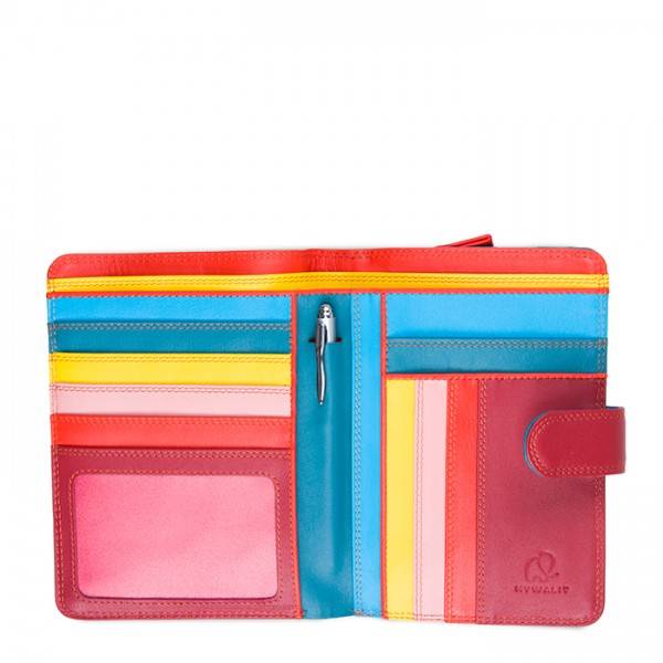 Mywalit Portafoglio Con Bottone A Pressione Grande Vesuvio