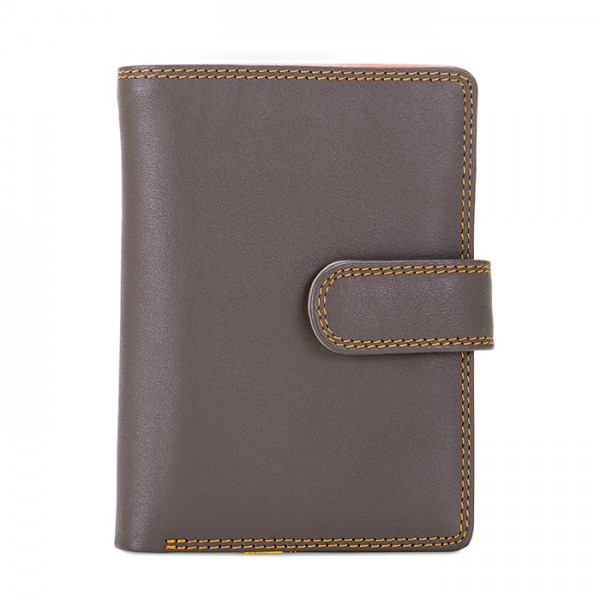 Mywalit Portafoglio con bottone a pressione medio Fumo