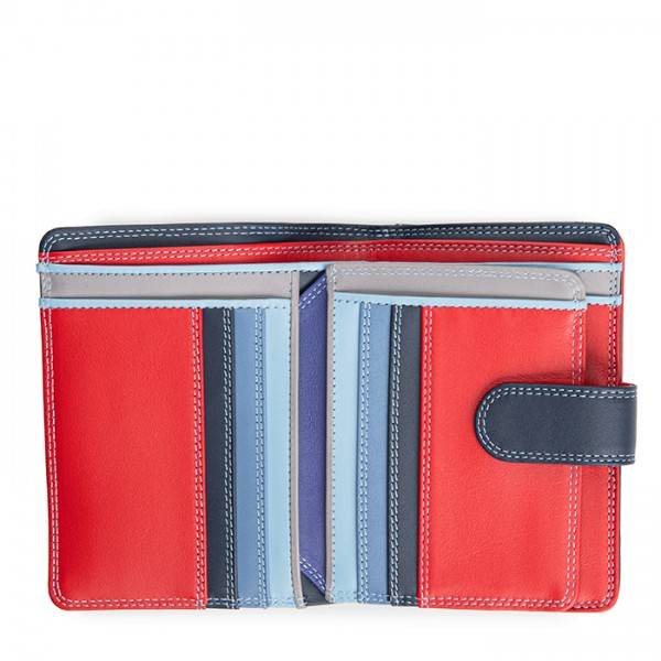 Mywalit Portafoglio Con Bottone A Pressione Medio Royal