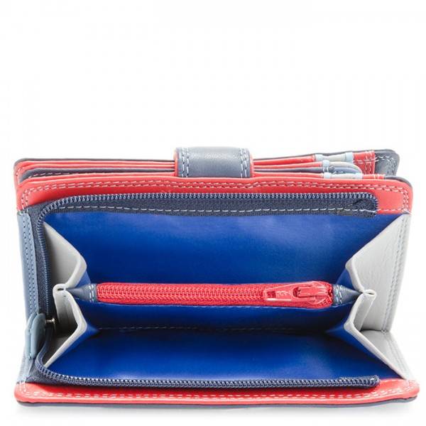 Mywalit Portafoglio Con Bottone A Pressione Medio Royal