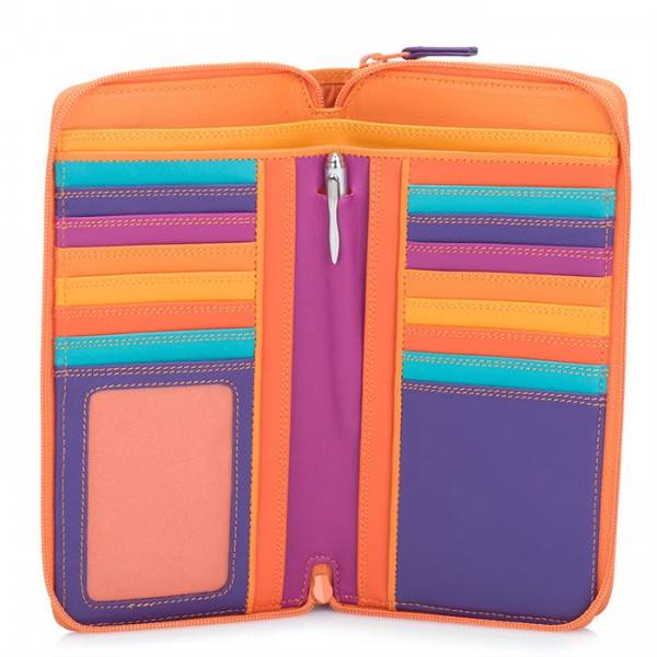 Mywalit Portafoglio Con Doppia Zip Grande Copacabana