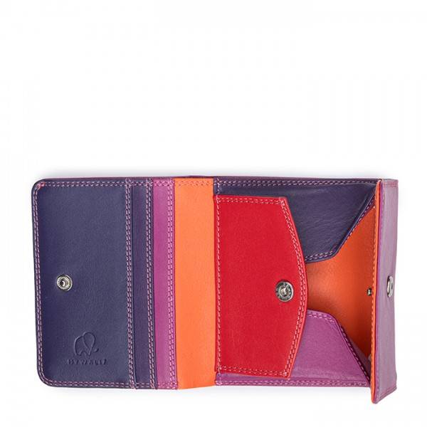 Mywalit Portafoglio Con Portamonete Piatto Sangria Multi
