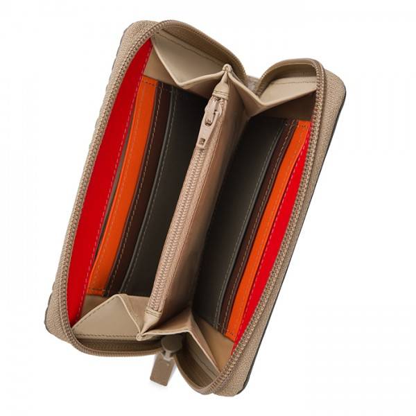 Mywalit Portafoglio Con Zip Collezione Elefante Mink