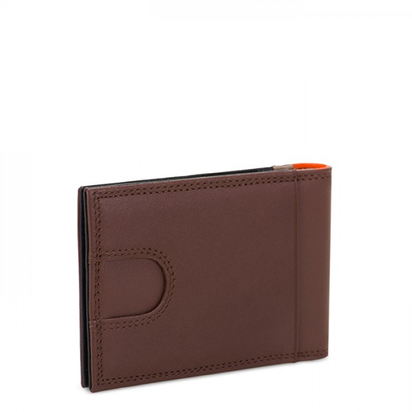 Mywalit Portafoglio Da Uomo Bi-fold Con Portacarte E Tecnologia RFID Nappa Cacao