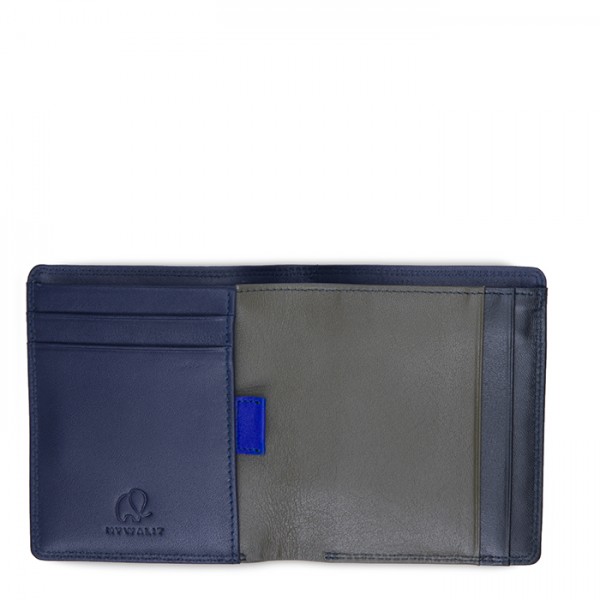 Mywalit Portafoglio Da Uomo Bi-fold Con Scomparto Estraibile Nappa Notte
