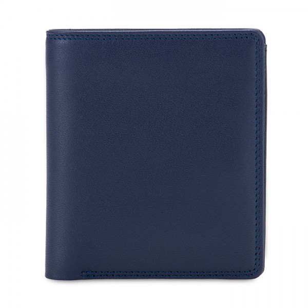 Mywalit Portafoglio da uomo Bi-fold con scomparto estraibile Nappa Notte