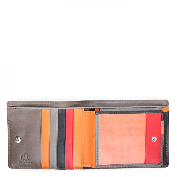 Mywalit Portafoglio Da Uomo Grande Con Lente E Protezione RFID Nappa Fumo