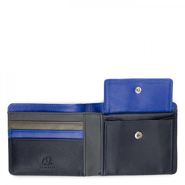 Mywalit Portafoglio Da Uomo Grande Con Lente E Protezione RFID Nappa Midnight