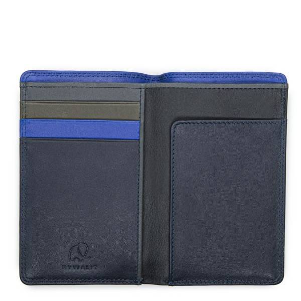 Mywalit Portafoglio Da Uomo Mini Doppio Scomparto Midnight