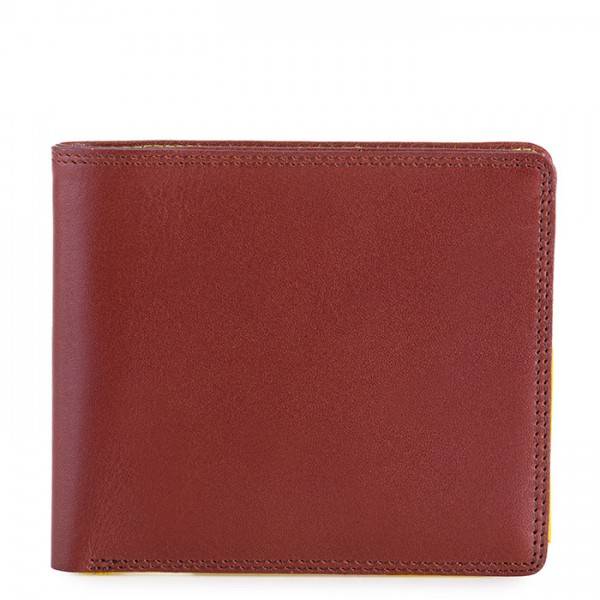 Mywalit Portafoglio da uomo standard E/W con tecnologia RFID Marrone-Giallo