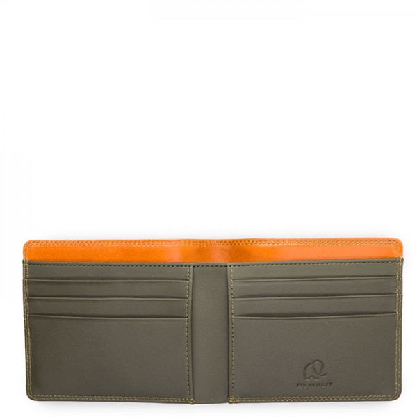 Mywalit Portafoglio Da Uomo Standard E/W Con Tecnologia RFID Marrone-Oliva