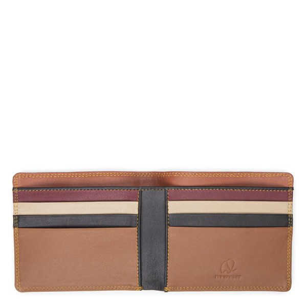 Mywalit Portafoglio Da Uomo Standard E/W Con Tecnologia RFID Nappa Bosco