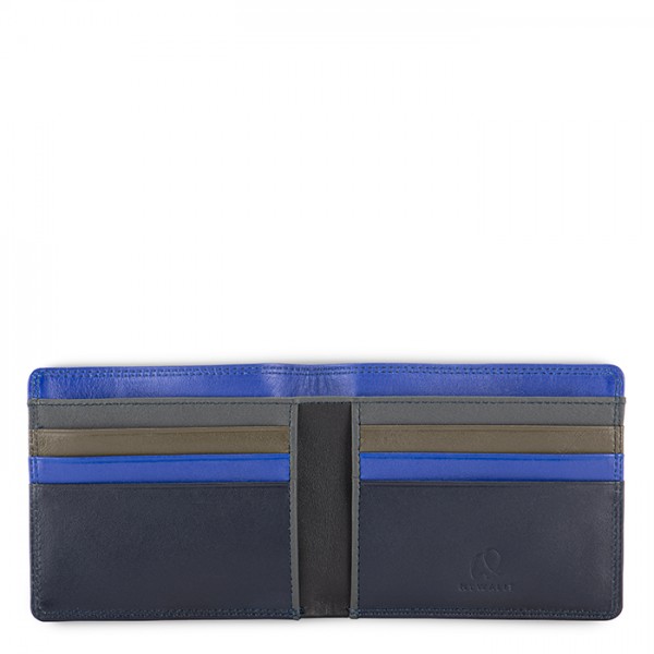 Mywalit Portafoglio Da Uomo Standard E/W Con Tecnologia RFID Nappa Midnight