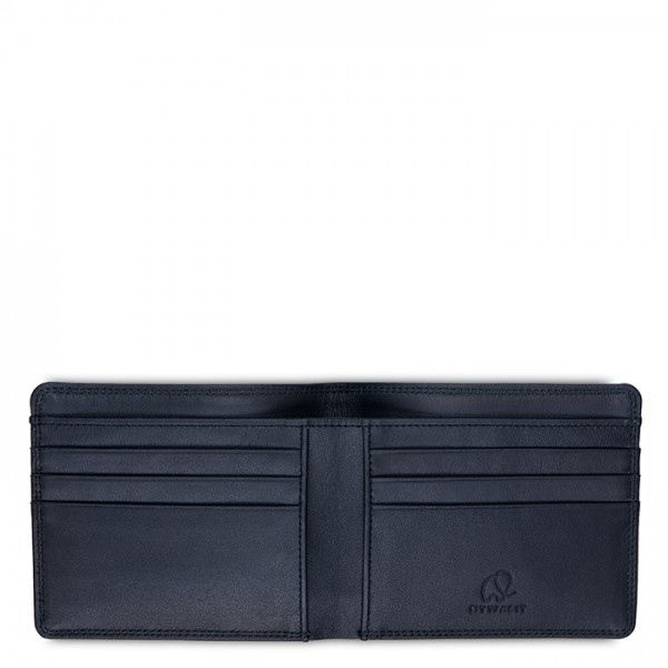 Mywalit Portafoglio Da Uomo Standard E/W Con Tecnologia RFID Nappa Nero