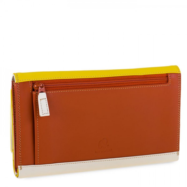 Mywalit Portafoglio Grande Con Risvolto E Zip Sul Retro Puglia