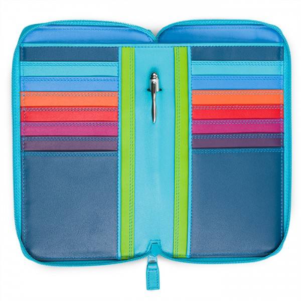 Mywalit Portafoglio Multifunzione Con Zip Su Tre Lati E Tracolla Liguria